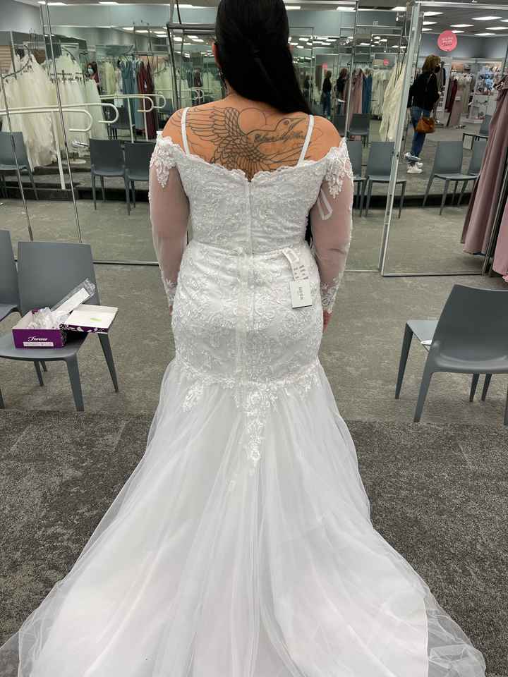 Bought a dress wedding was nearly cancelled now everything’s changed. - 2