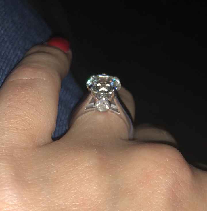 New engagement ring- show me your rings! - 1