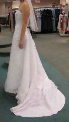 I want to see your dresses.