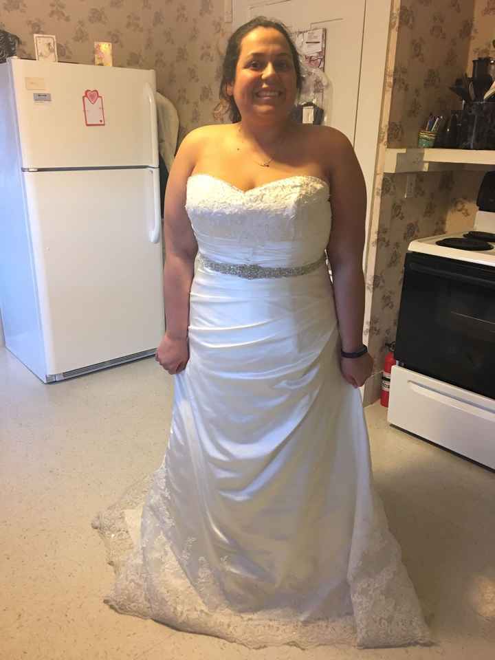 Second dress fitting