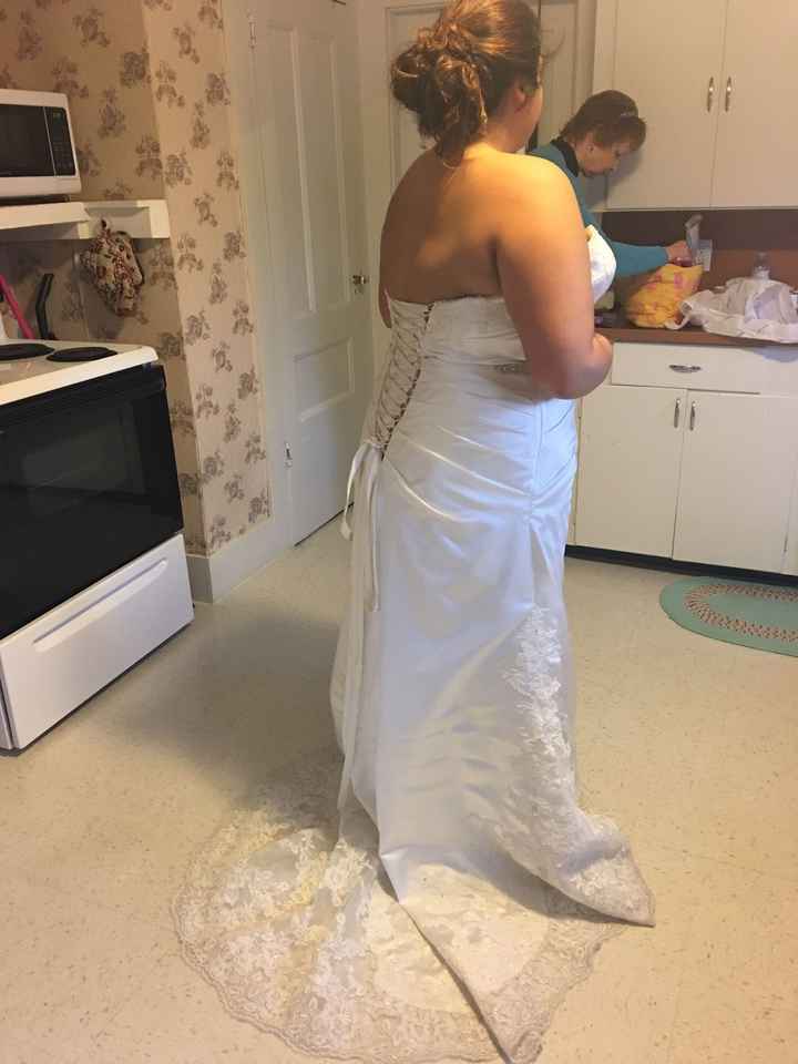 Second dress fitting
