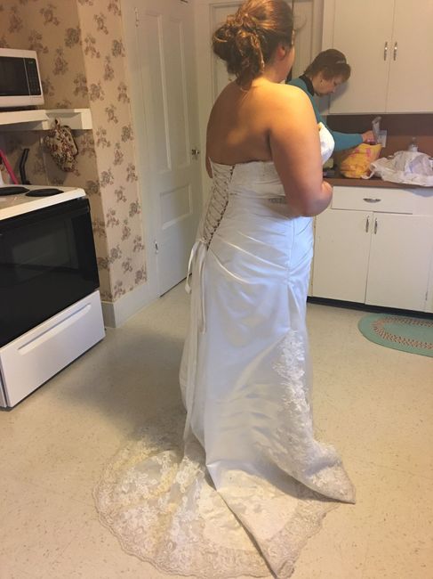 Second dress fitting