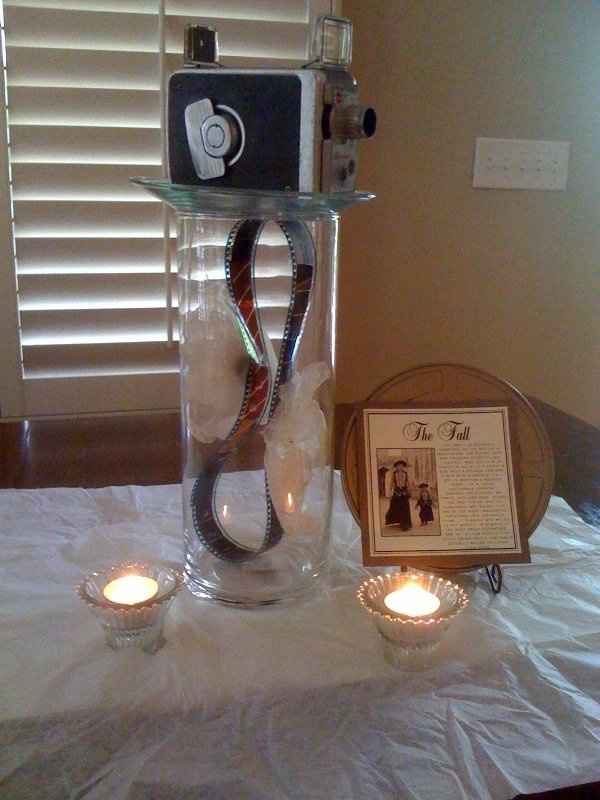 Movie Themed Centerpieces