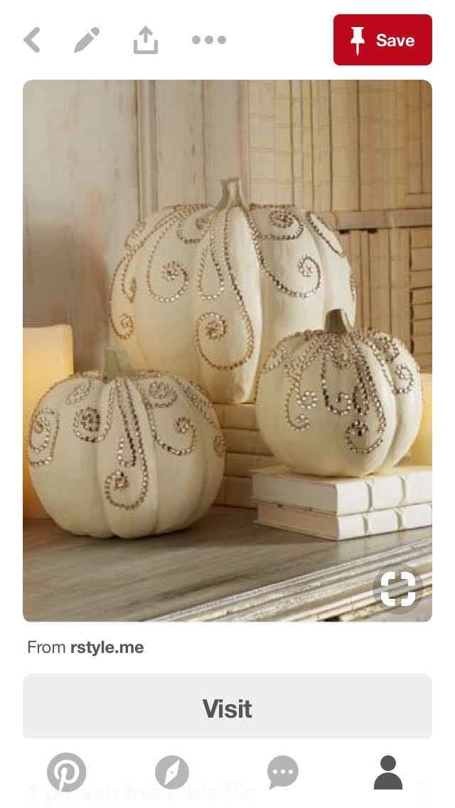 Fall centerpieces