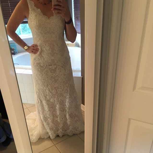 Champagne Wedding Dress
