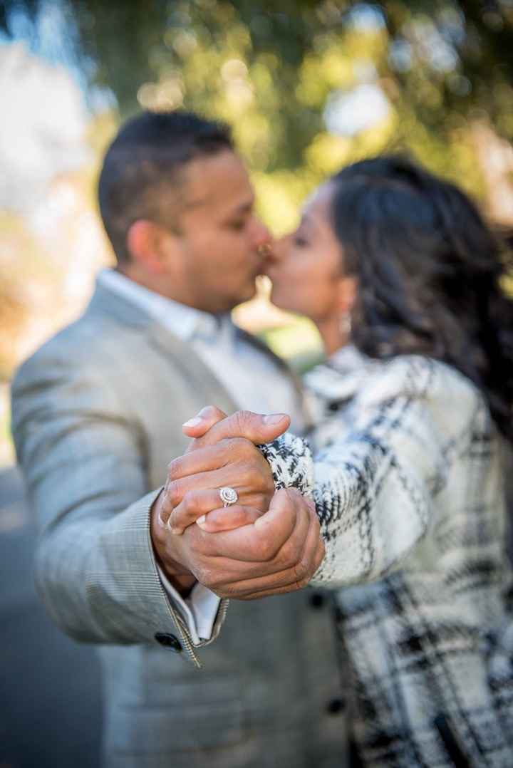 Boston In the Fall Our Engagement Pic