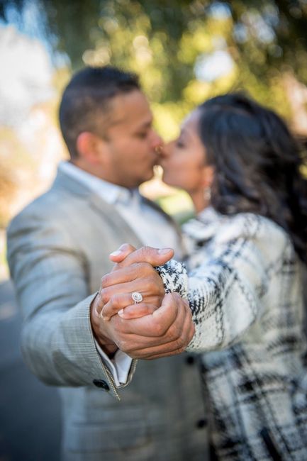 Boston In the Fall Our Engagement Pic