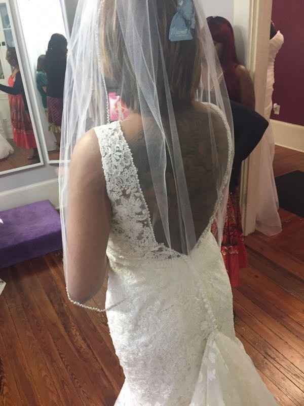 First dress fitting (pics)