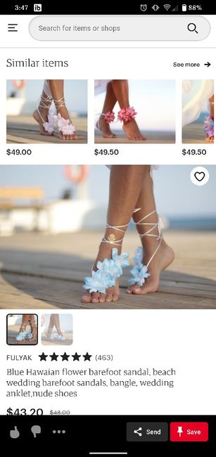 Something Blue: Beach Wedding 2