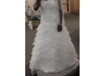Show me your dress with you vs the model!