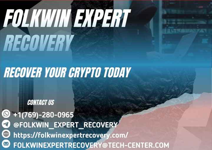 the only successful Btc/crypto recovery I'm proud of ever is / folkwin expert Recovery. - 1