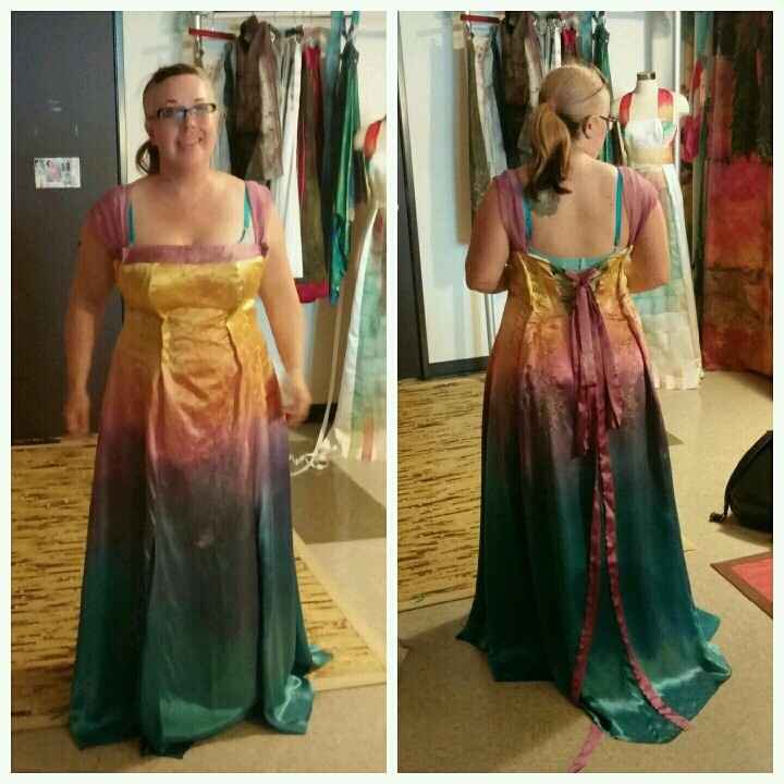 Let me see what you're wearing on your wedding day