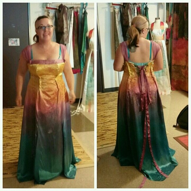 Let me see what you're wearing on your wedding day