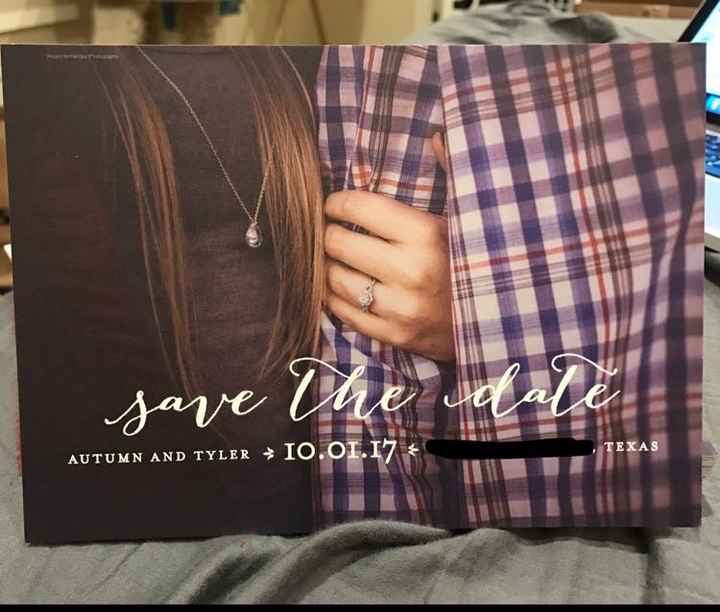 Save The Date- Ill show you mine if you show me yours!