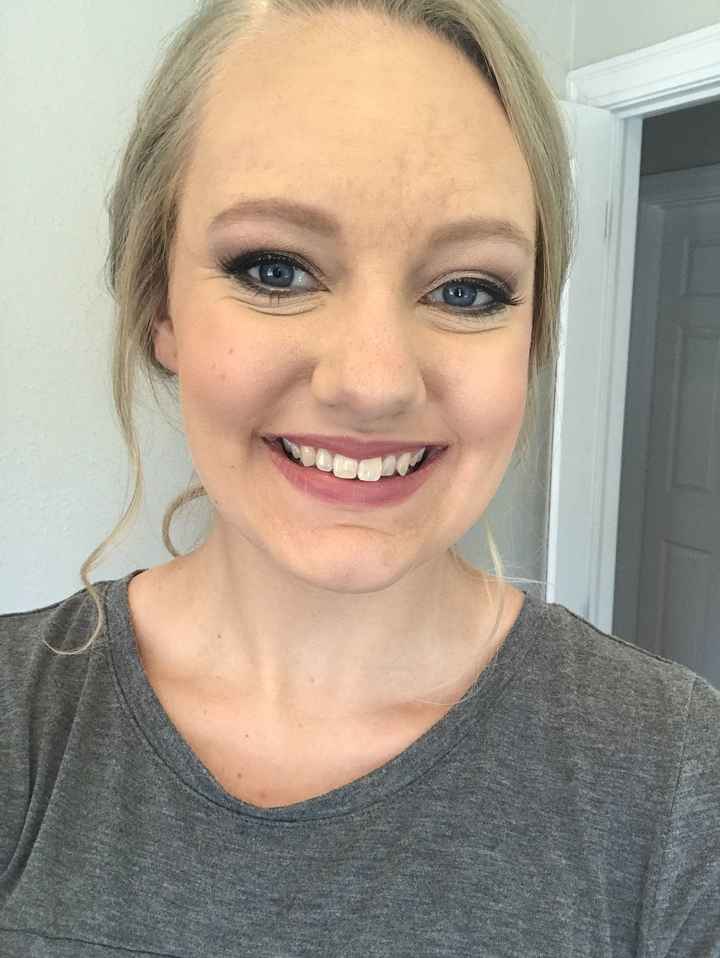 Makeup trial! Opinions?!