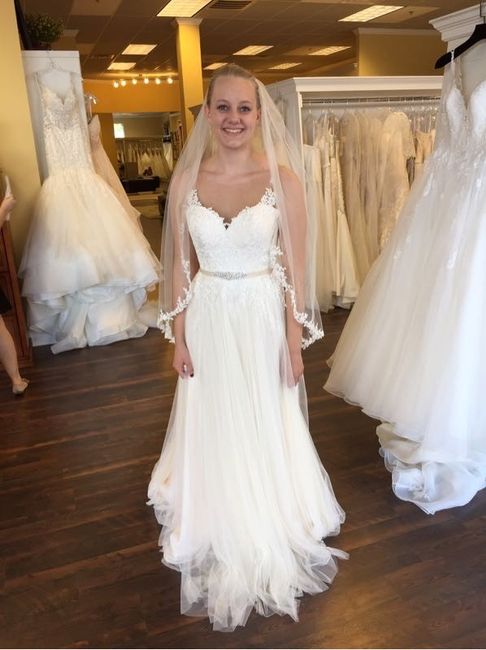 I said yes to my dress!!!!