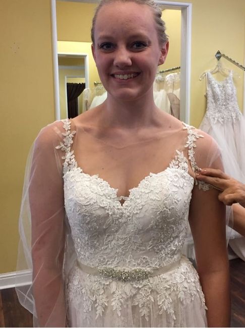 I said yes to my dress!!!!