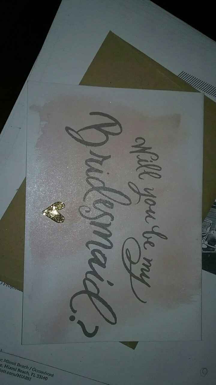 Bridesmaid Proposal Box too cheap?