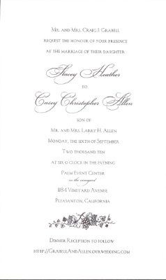 Invitation Wording Help! FH parents are divorced but have same last ...