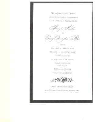 Invitation Wording Help! FH parents are divorced but have same last name!
