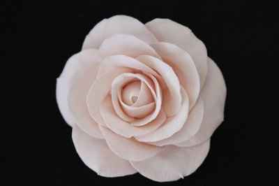 Anyone purchase air dry material made hair flowers? Opinions?
