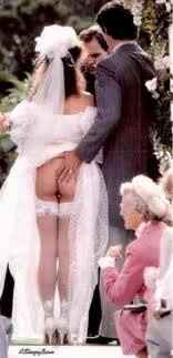 I thought this was kinda funny. Drunk brides?