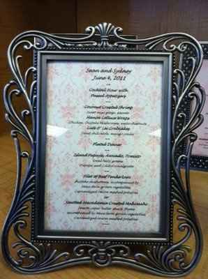 You guys know I'm not a DIY Bride but look what I did! Yay!
