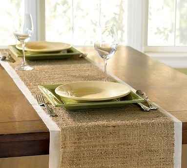 Burlap or just tan fabric?