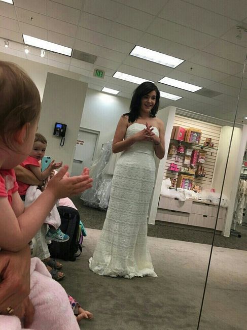 Show off those dresses!