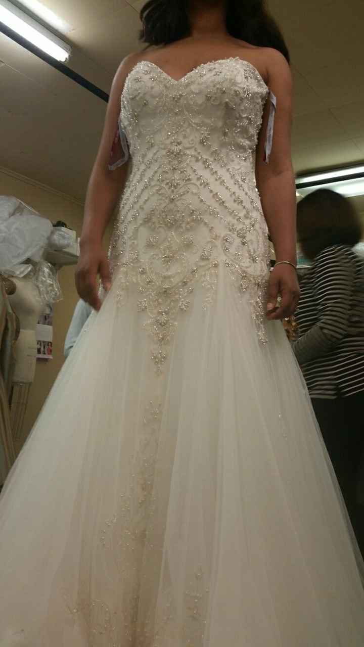 First fitting! Yay!
