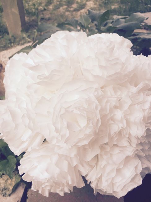 Coffee Filter Centerpieces - Opinions?