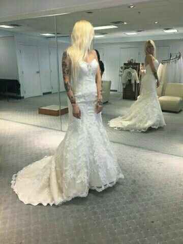Trying on wedding dresses. I never expected that I would cry (pic)