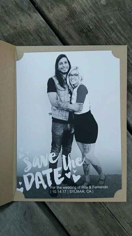 Last minute Save the dates