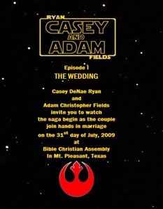 Calling all Star Wars junkies!!!