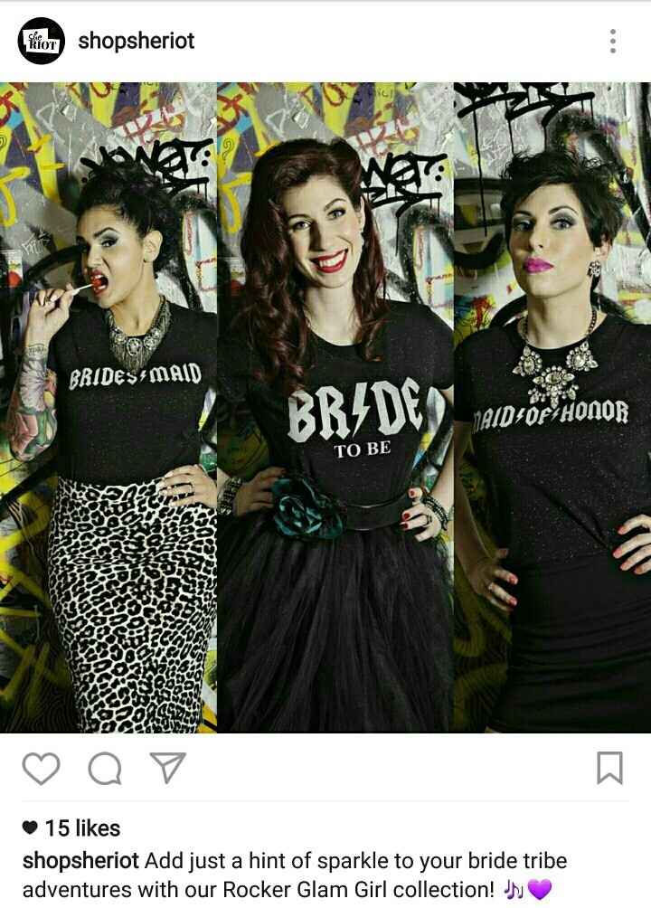 Bridal party tee shirts!