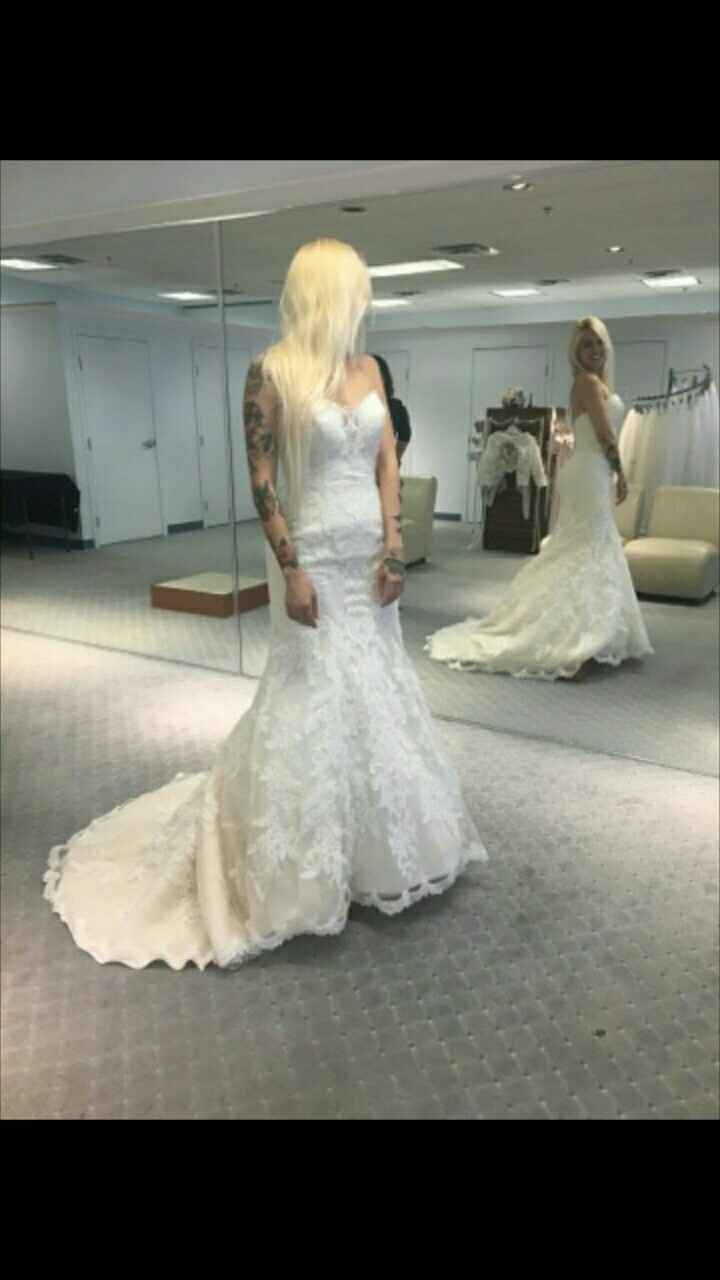 I said yes to my dress!!!