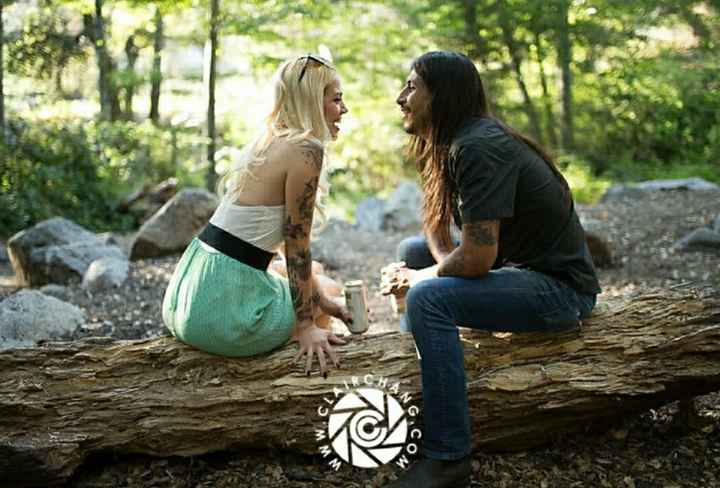 Not you average engagement session.. Share your favorite, CANDID shot from your E-photos.