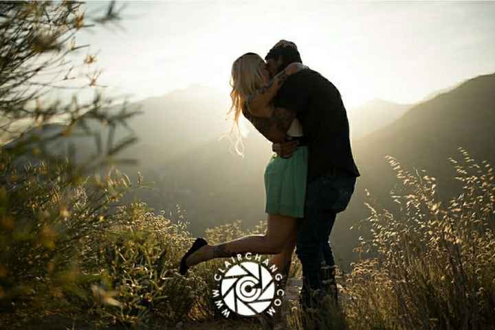 Not you average engagement session.. Share your favorite, CANDID shot from your E-photos.