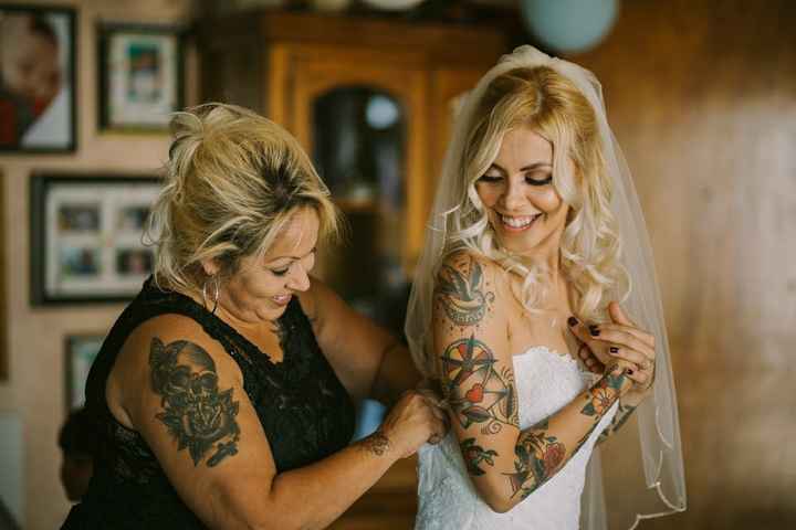 Tattooed Brides - what are you doing?