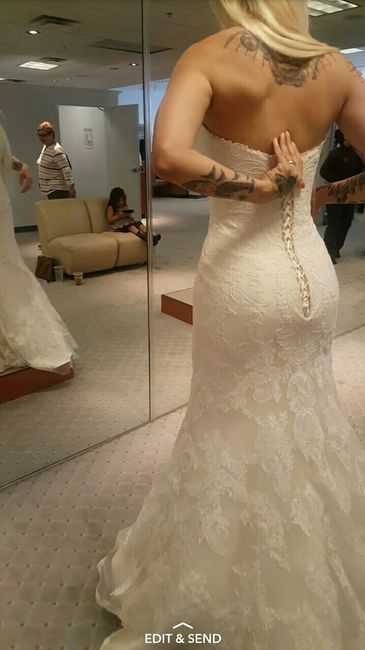 I said yes to my dress!!!