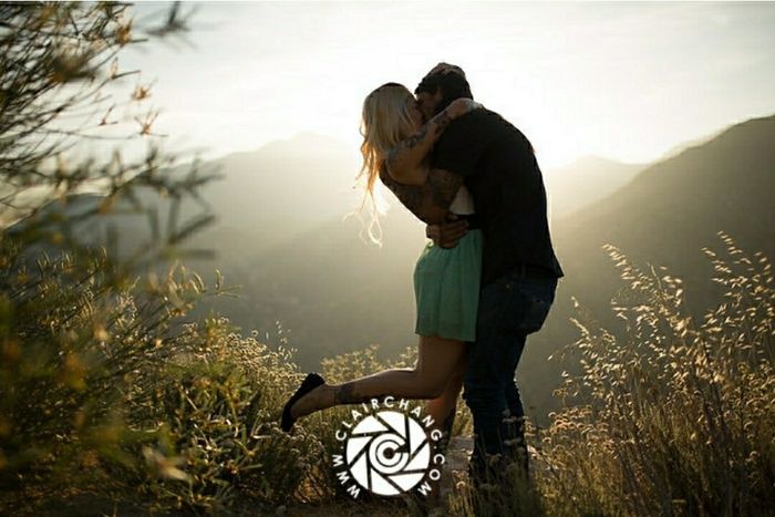 Not you average engagement session.. Share your favorite, CANDID shot from your E-photos.