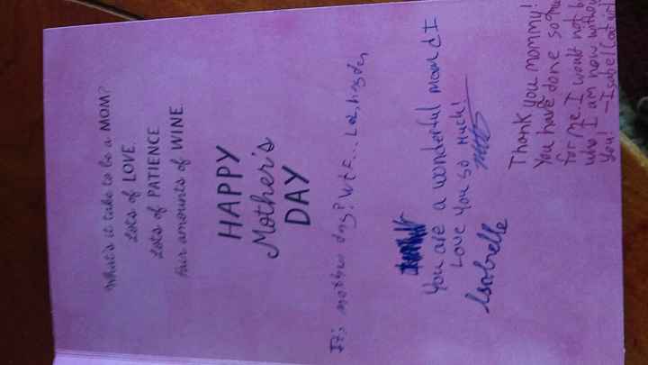 NWR Happy Mother's Day! My FH knows me so well lol