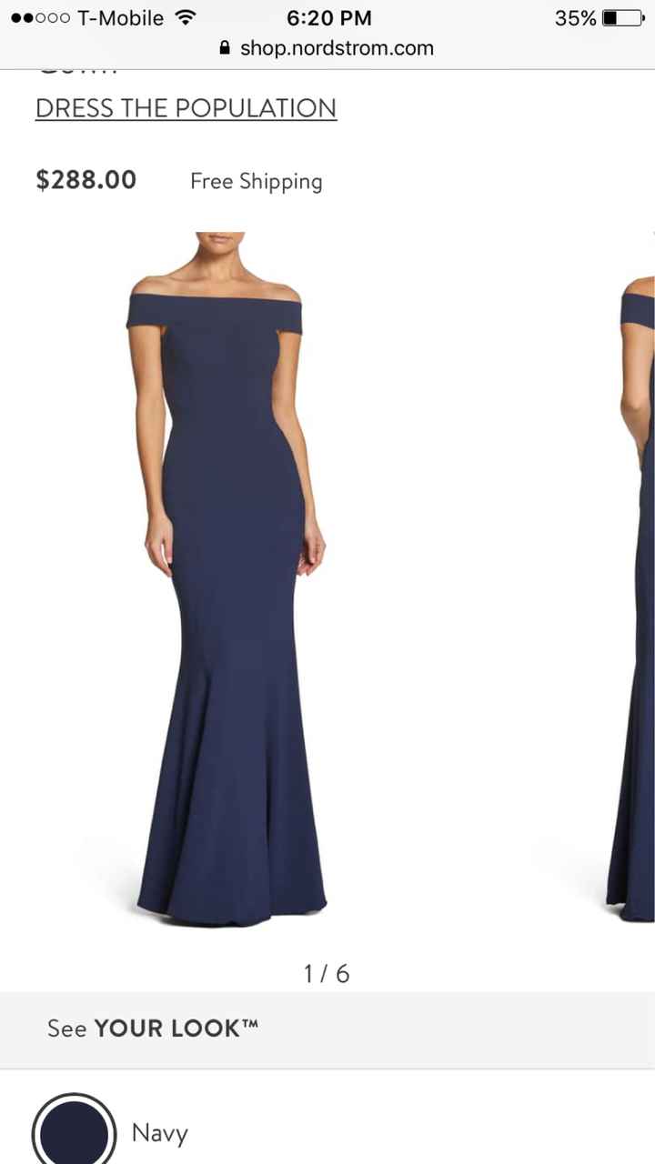 Do we all match? Does my moh dress match mine - 1