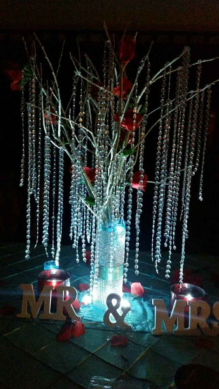 Branch centerpieces
