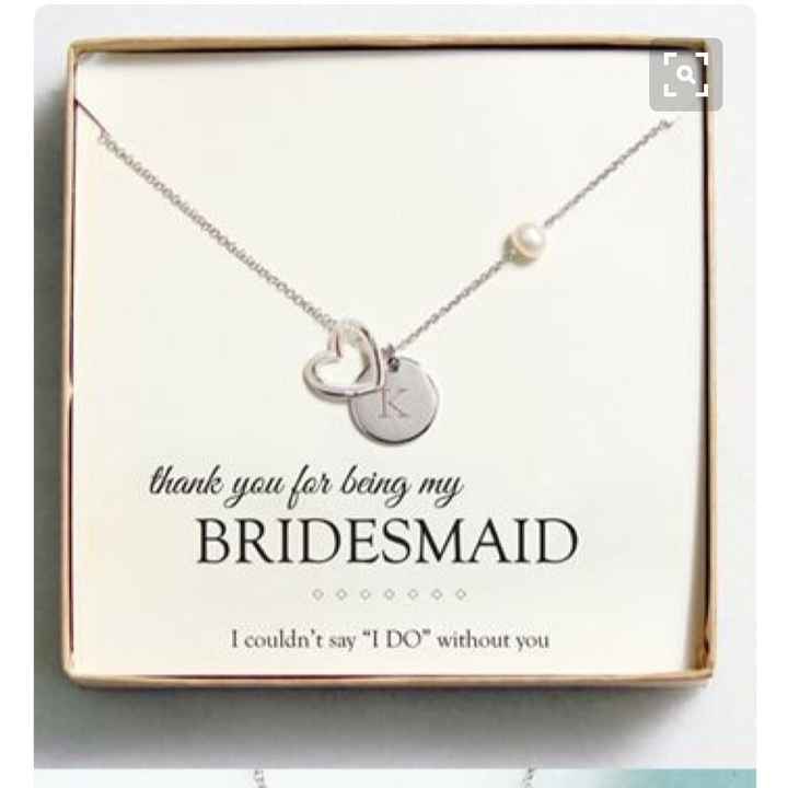 Bridesmaid gifts