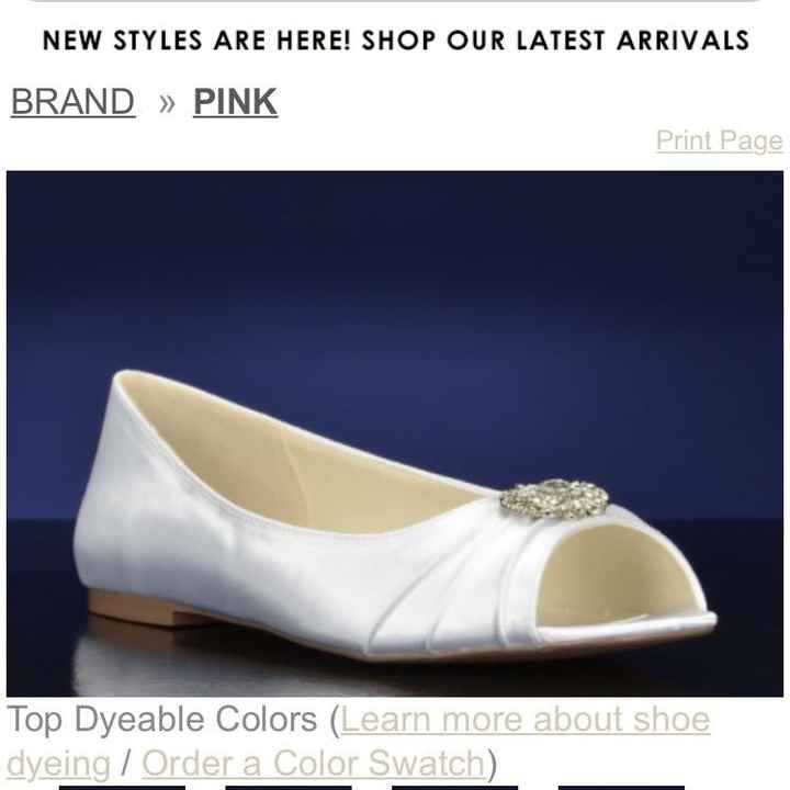 I bought my shoes today!