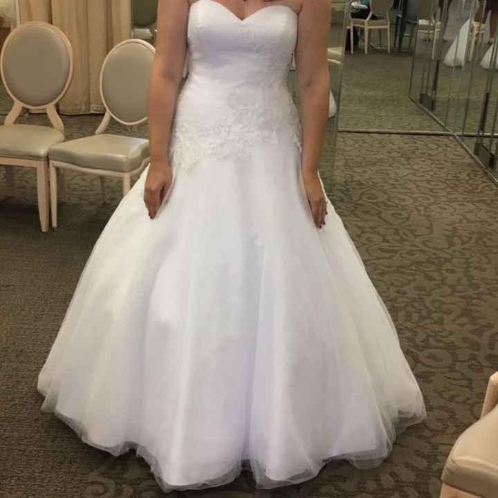 Let me see what you're wearing on your wedding day