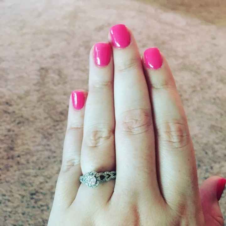 Let's see your engagement rings