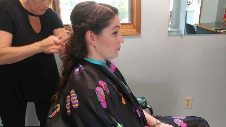 Hair and Makeup Trial!