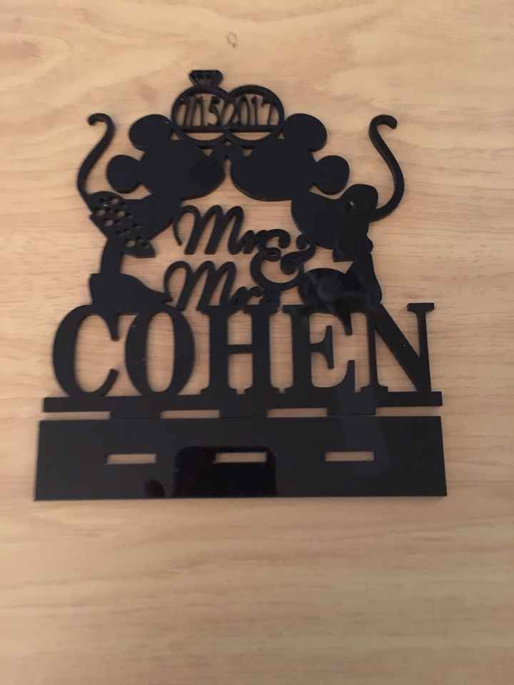 Cake Topper Arrived!